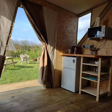 Celtic Longhouse Tent At * Coverack